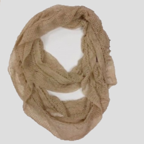 Ruffle Lace Infinity Scarf - Picture 2 of 2